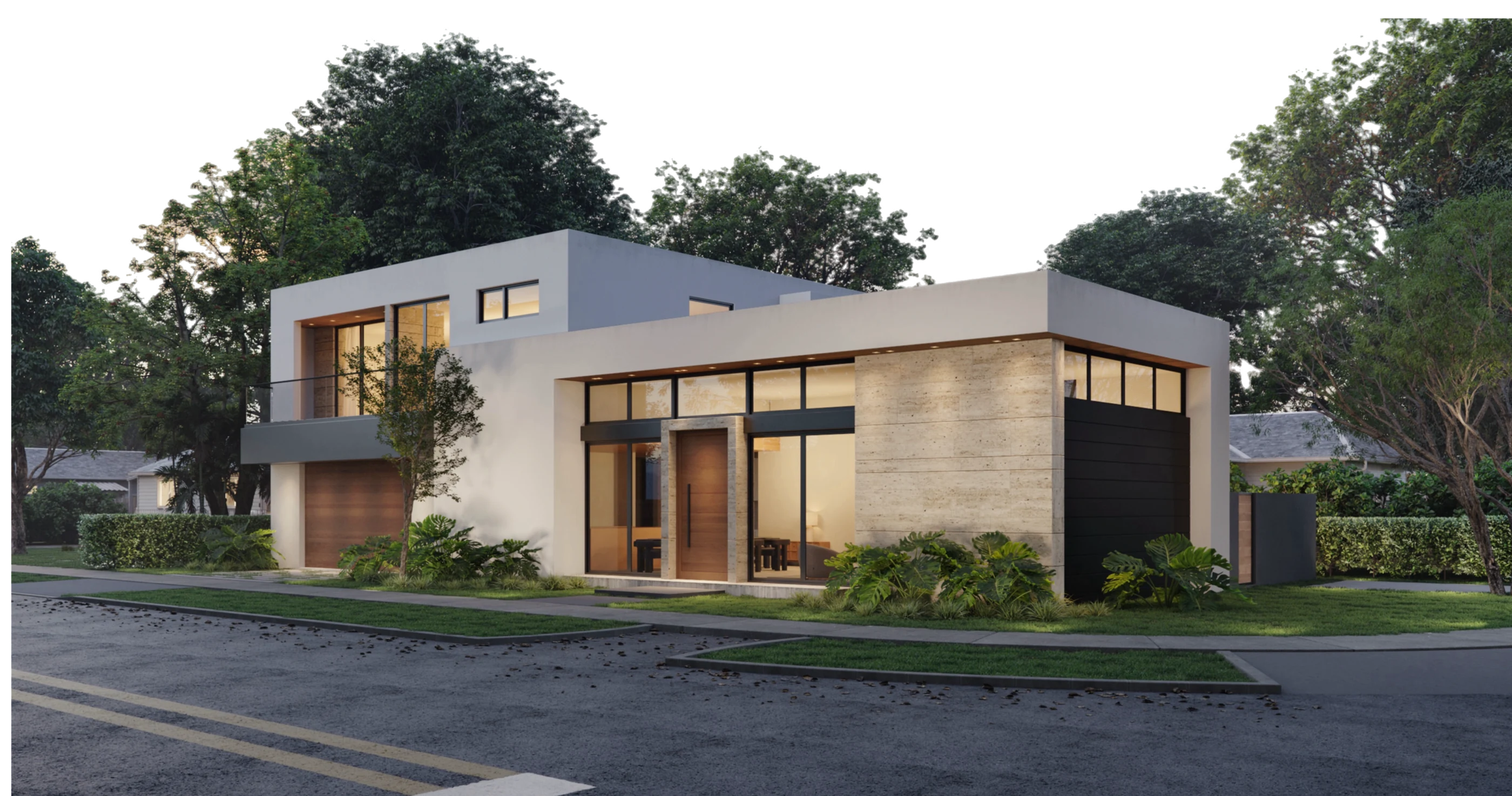 Contemporary residence developed by Buena Vista Development Group